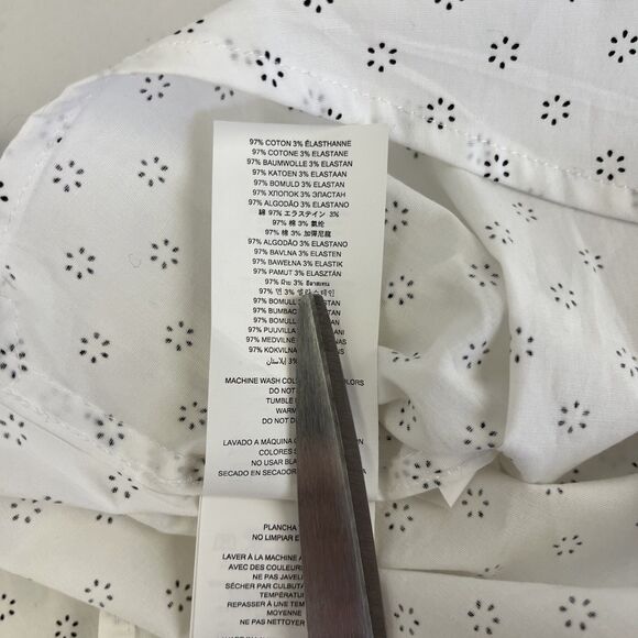 New Mens Michael Kors Long Sleeve Button Up Shirt Size Small Slim Fit NWT - Picture 6 of 8